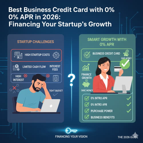 Best Business Credit Card with 0% APR in 2026: Financing Your Startup’s Growth
