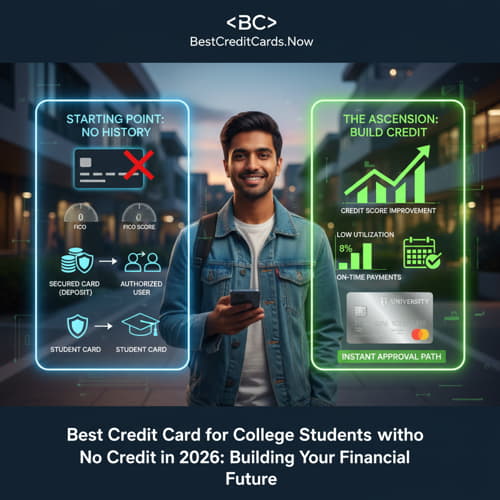 Best Credit Card for College Students with No Credit in 2026: Building Your Financial Future