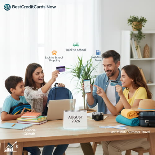 Best Credit Cards for August 2026: Back-to-School & Last-Minute Summer Deals