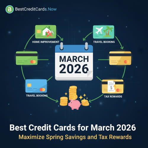 Best Credit Cards for March 2026: Maximize Spring Savings and Tax Rewards