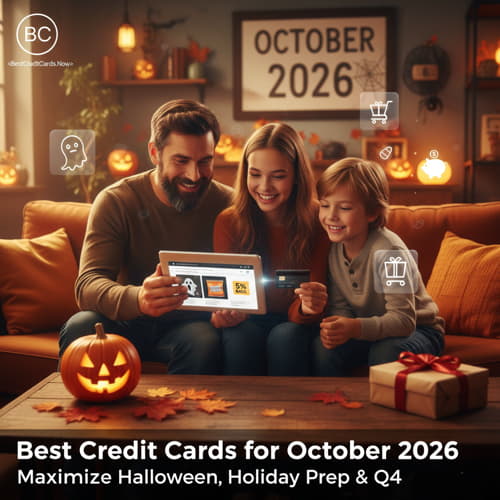 Best Credit Cards for October 2026: Halloween, Holiday Prep & Q4 Bonuses