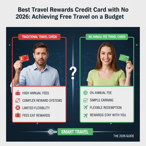 Best Travel Rewards Credit Card with No Annual Fee in 2026: Achieving Free Travel on a Budget