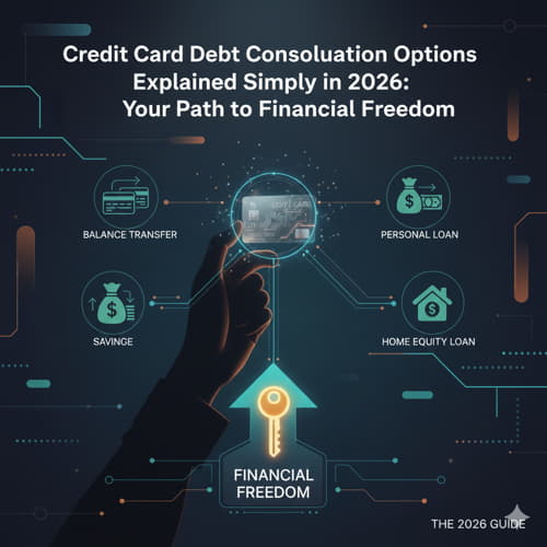 Credit Card Debt Consolidation Options Explained Simply in 2026: Your Path to Financial Freedom