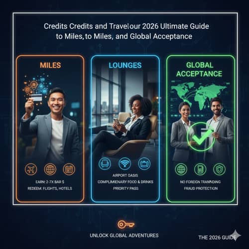 Credit Cards and Travel: Your 2026 Ultimate Guide to Miles, Lounges, and Global Acceptance