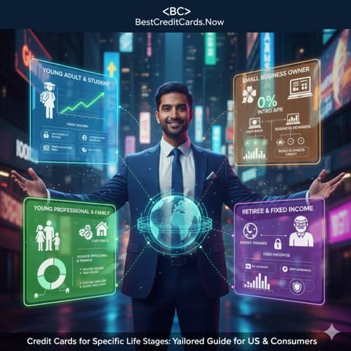 Credit Cards for Specific Life Stages: Your 2026 Tailored Guide for US Consumers
