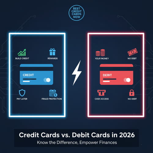 Credit Cards vs. Debit Cards in 2026: Know the Difference