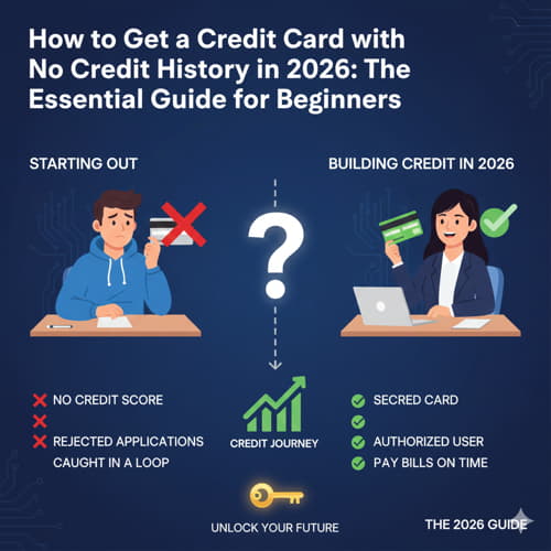 How to Get a Credit Card with No Credit History in 2026: The Essential Guide for Beginners