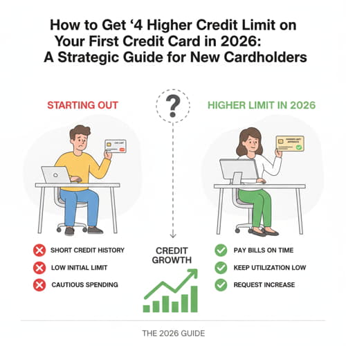 How to Get a Higher Credit Limit on Your First Credit Card in 2026: A Strategic Guide for New Cardholders