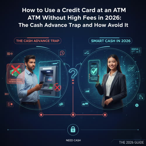 How to Use a Credit Card at an ATM Without High Fees in 2026: The Cash Advance Trap and How to Avoid It