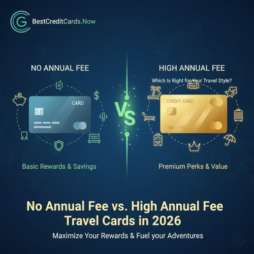 No Annual Fee vs. High Annual Fee Travel Cards in 2026: Which Is Right for Your Travel Style?
