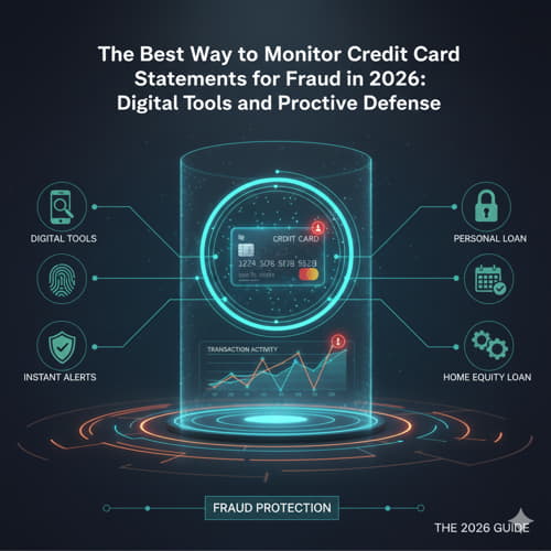 The Best Way to Monitor Credit Card Statements for Fraud in 2026: Digital Tools and Proactive Defense