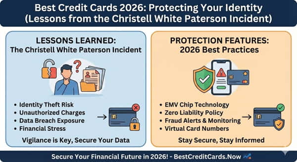 Best Credit Cards 2026: Protecting Your Identity (Lessons from the Christell White Paterson Incident)