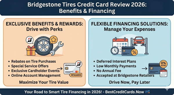 Bridgestone Tires Credit Card Review 2026: Benefits & Financing