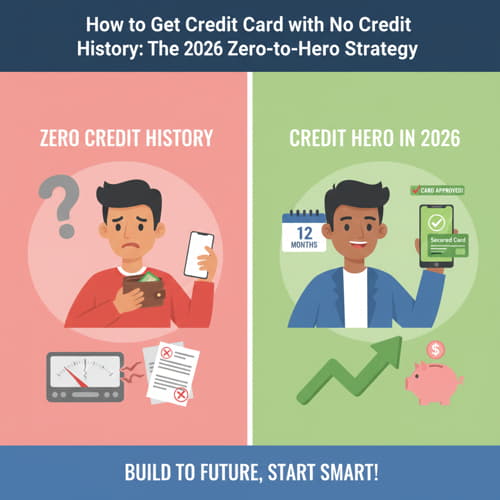 How to Get a Credit Card with No Credit History: The 2026 Zero-to-Hero Strategy